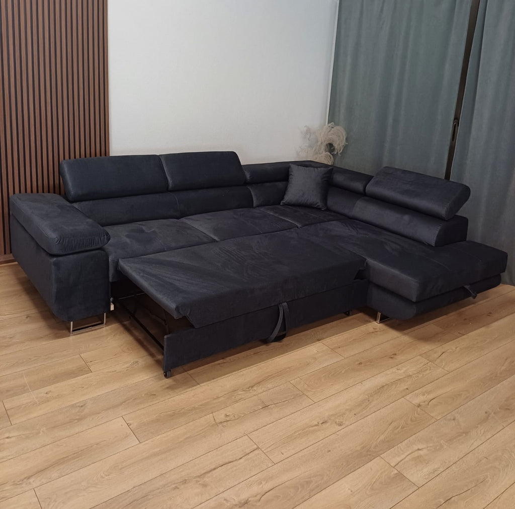 Canapé d’angle convertible Toulouse Marbella – Angle droit 275 x 205 cm
