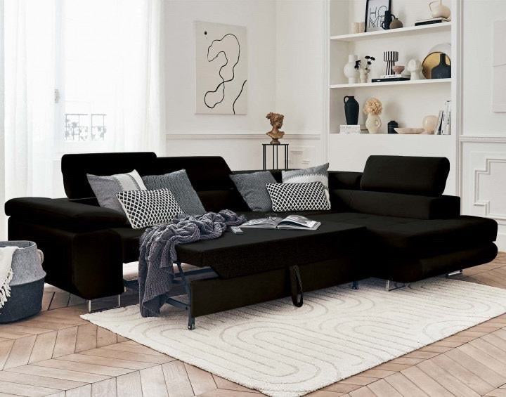 Canapé d’angle convertible Toulouse Marbella – Angle droit 275 x 205 cm
