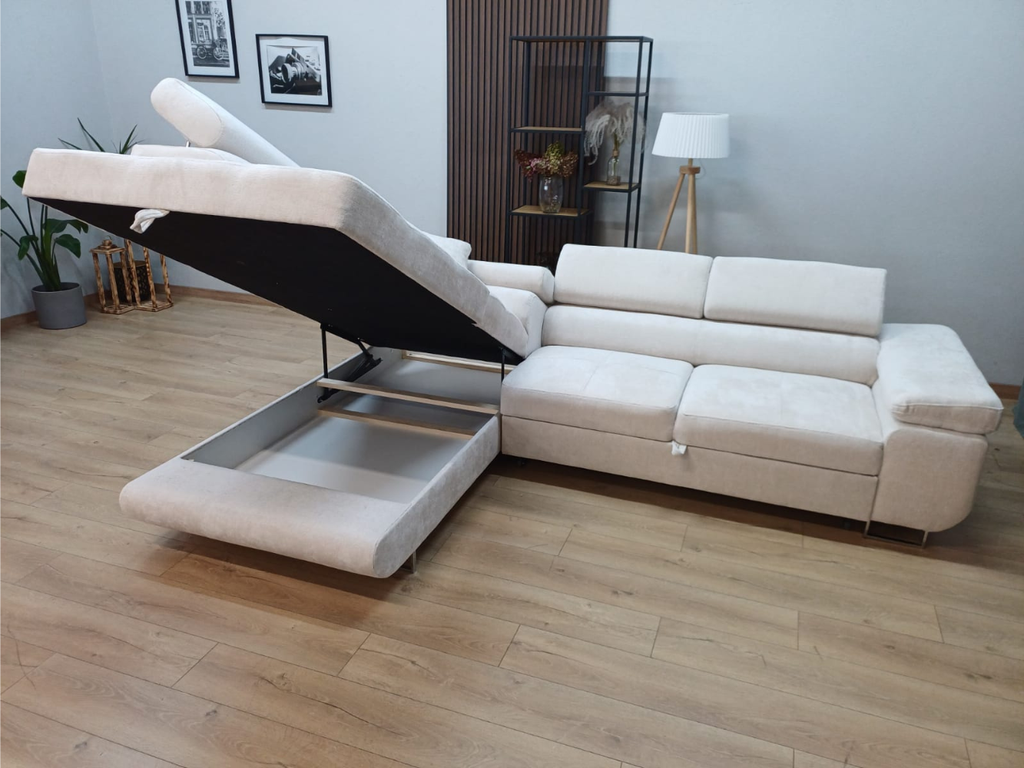 Canapé d’angle convertible Toulouse Marbella – Angle gauche 275 x 205 cm