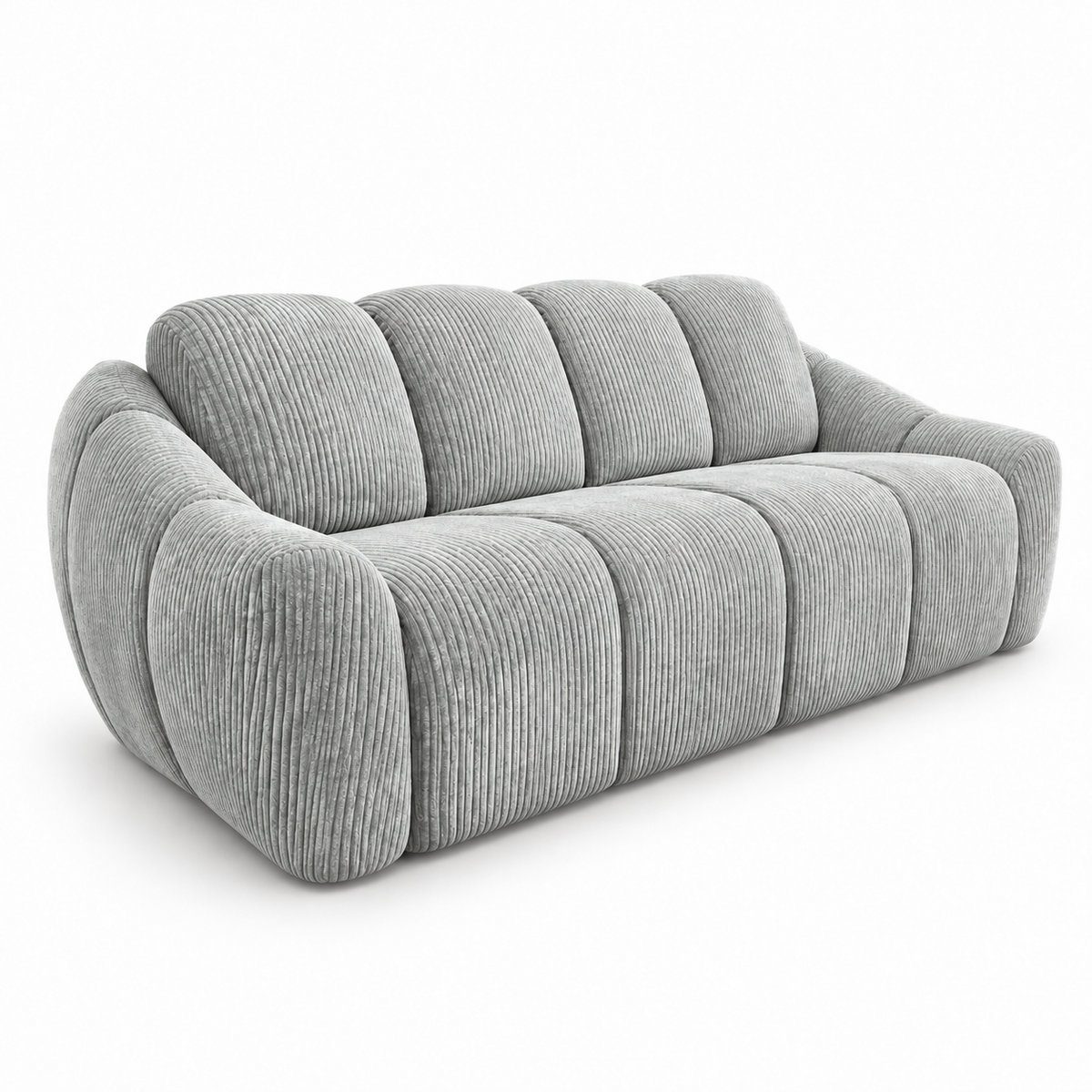 Canapé convertible Alaska Velours – Matelas 20 cm