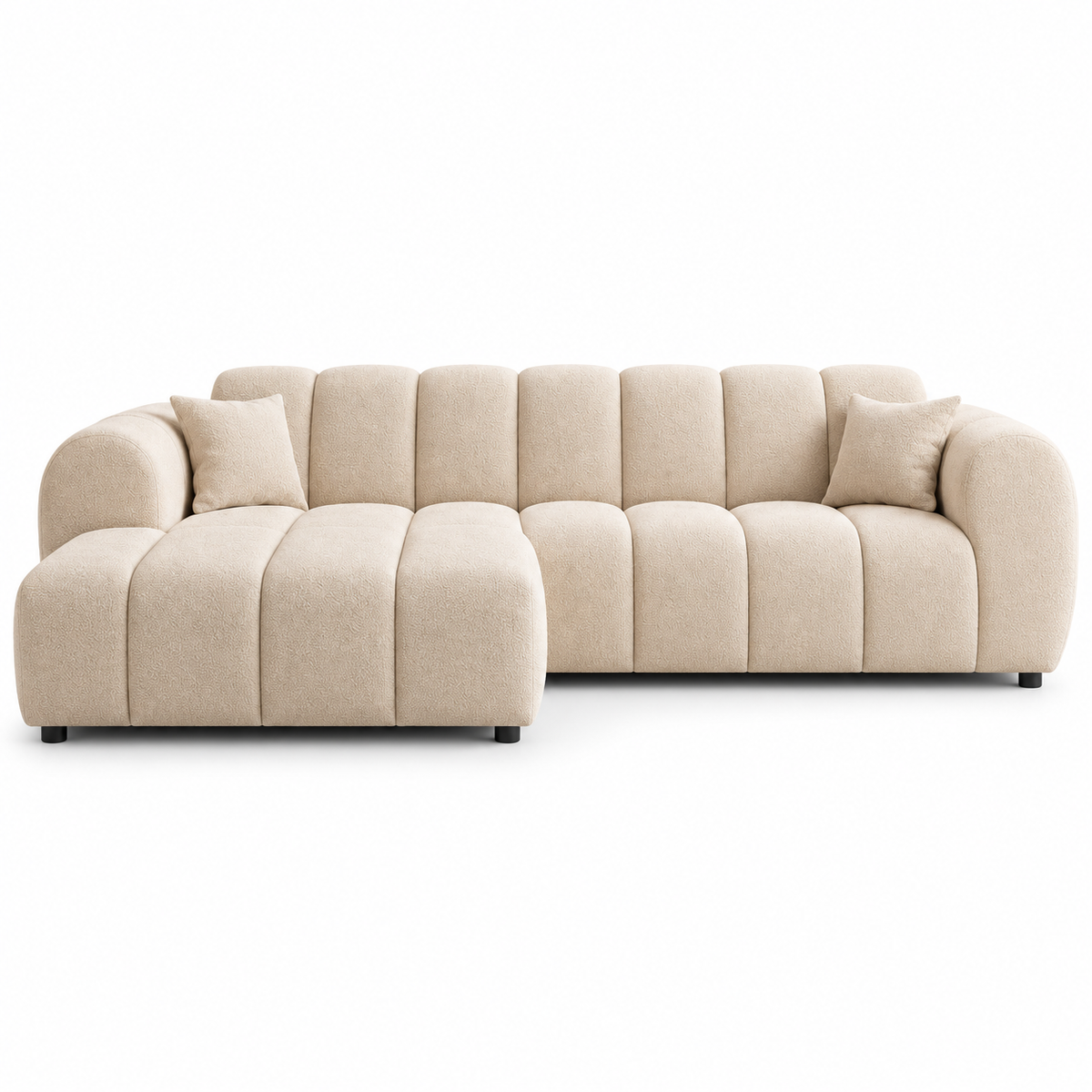 Canapé d’angle droit bubble ASTRUS