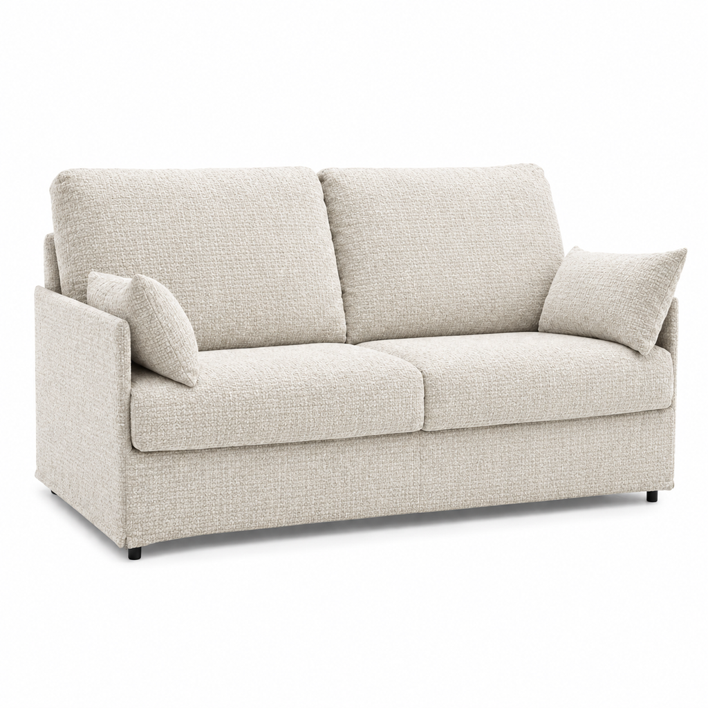 Canapé convertible ultra compact Zelit – Matelas 17 cm