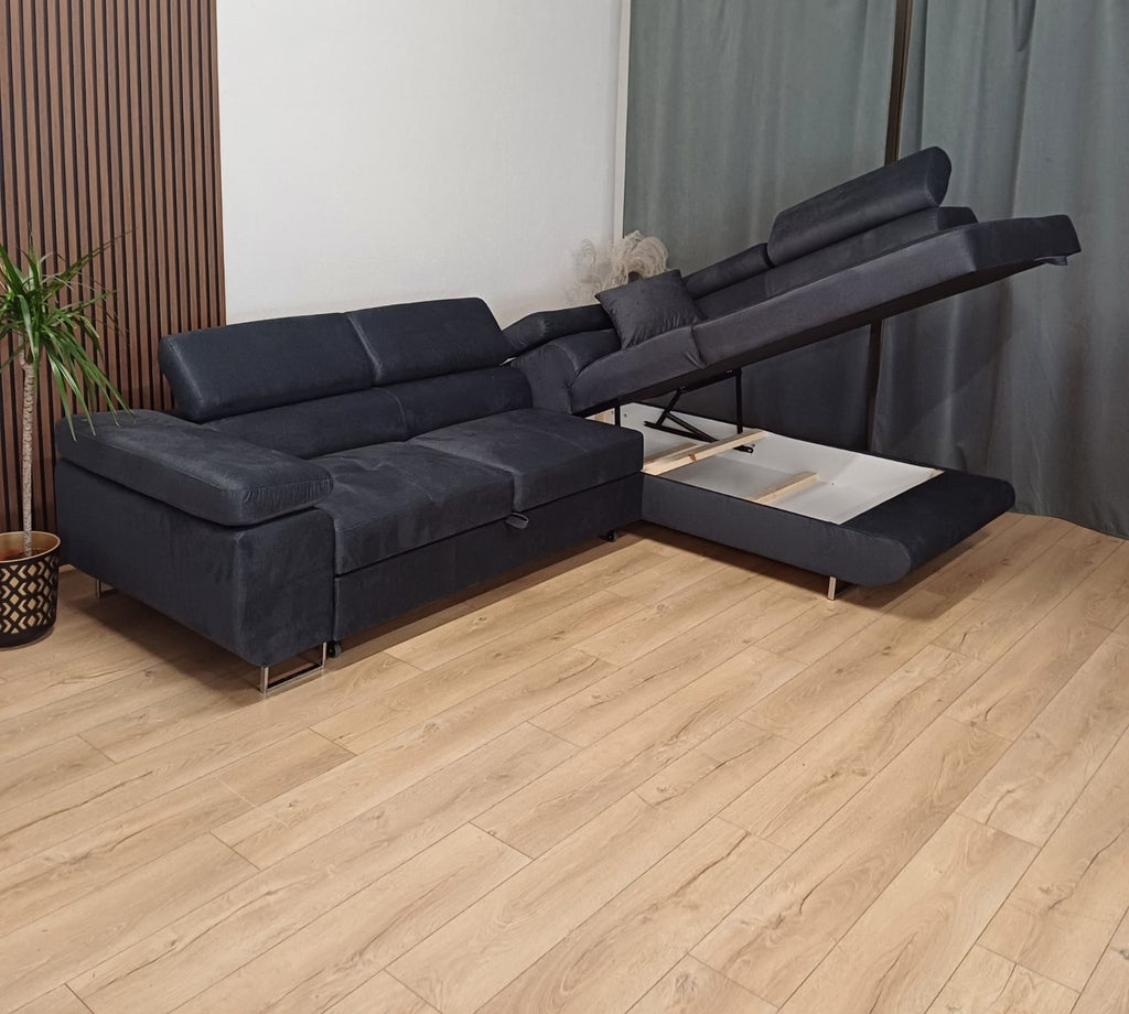 Canapé d’angle convertible Toulouse Marbella – Angle droit 275 x 205 cm