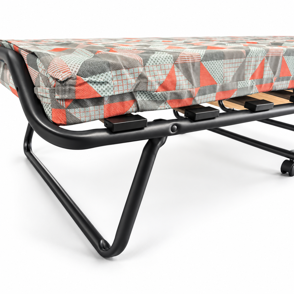 Lit Pliant avec Matelas 8 cm