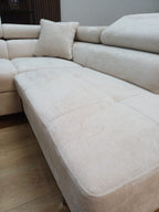 Canapé d’angle convertible Toulouse Marbella – Angle gauche 275 x 205 cm