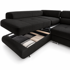 Canapé d’angle convertible Toulouse Marbella – Angle droit 275 x 205 cm