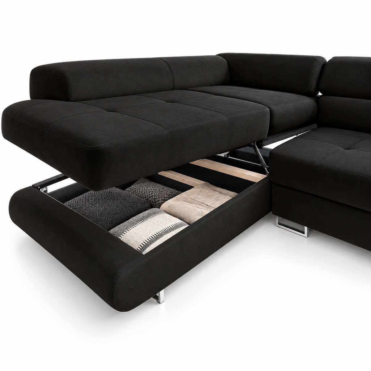 Canapé d’angle convertible Toulouse Marbella – Angle droit 275 x 205 cm