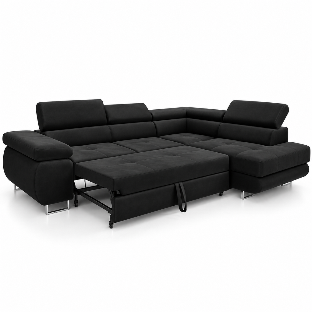 Canapé d’angle convertible Toulouse Marbella – Angle droit 275 x 205 cm