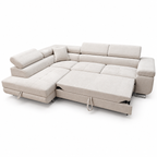 Canapé d’angle convertible Toulouse Marbella – Angle gauche 275 x 205 cm