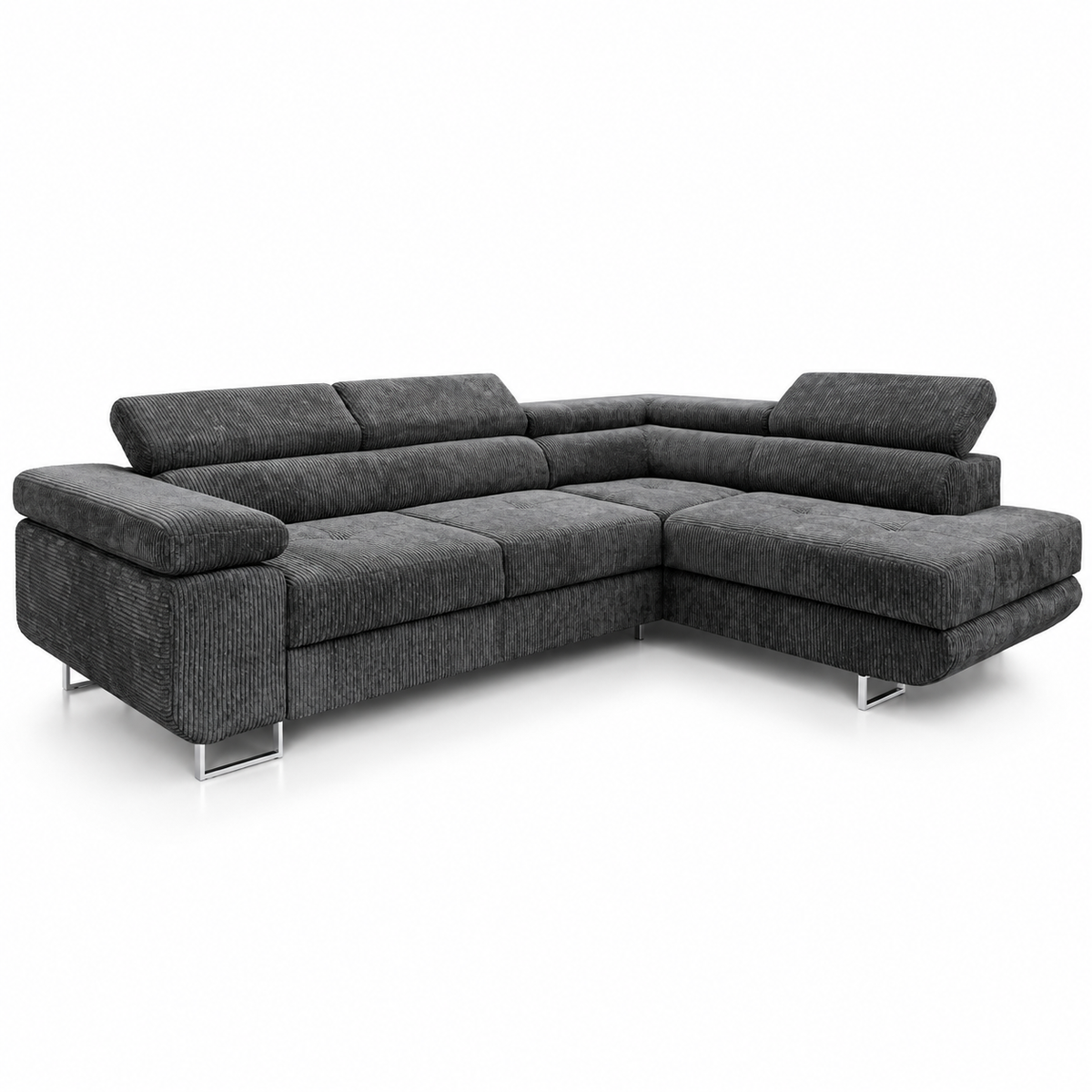 Canapé d’angle convertible Toulouse Marbella – Angle droit 275 x 205 cm