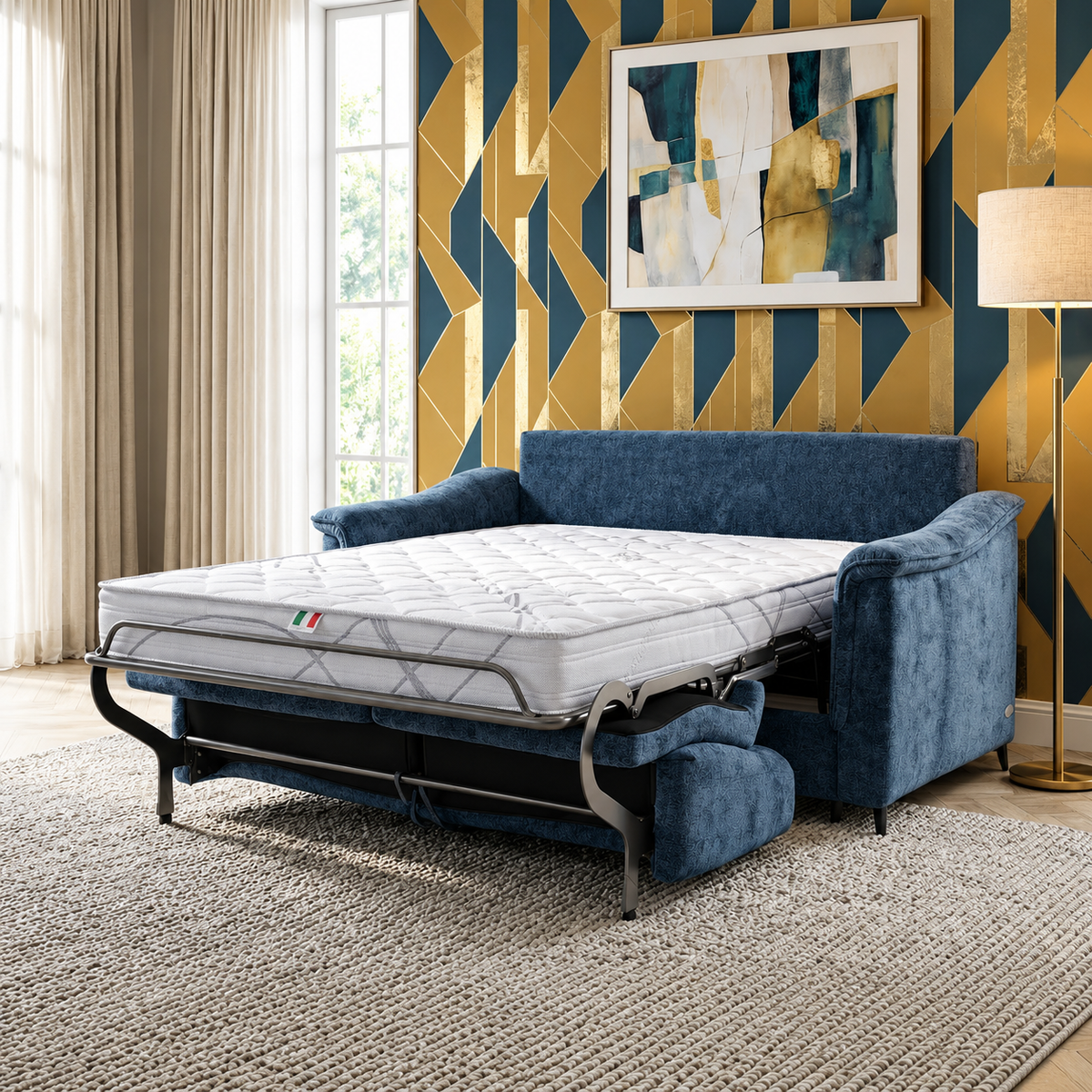 Canapé convertible BROOKLYN – Matelas 17 cm